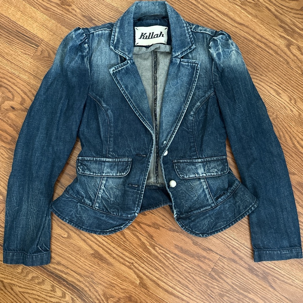 Women's Denim Blazer